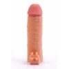 Vibrating Penis Sleeve with Cock Ring - Pleasure X - Tender Vibrating