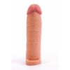 Vibrating Penis Sleeve with Cock Ring - Pleasure X - Tender Vibrating