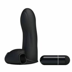 Vibrator navlaka za prst, 8,2x3cm, s baterijama - Pretty Love Adonis