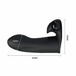 Vibrator navlaka za prst, 8,2x3cm, s baterijama - Pretty Love Adonis