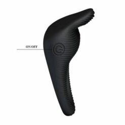 Prsten za penis s vibratorom i stimulatorom klitorisa - Pretty Love Thimble