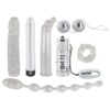 Set of 7 toys: vibrator, balls, covers, ring... - Glamour