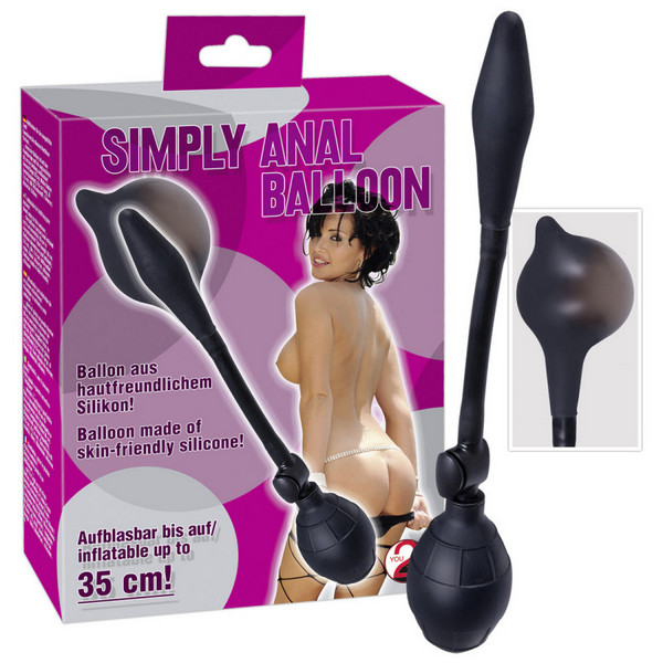 Silikonski analni stimulator na napuhavanje - Simply Anal Balloon