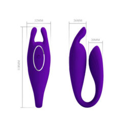 Vibrator za parove Pretty Love Bill Purple