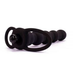 Strap-on s vibratorom i prstenima, 13x3,5cm - Vibrating Fantasy Double Prober