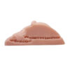 TPR masturbator with vibrator, two openings, 22.5x10 cm - Crazy Bull_2 Crazy Bull Men's Masturbator with Bullet Flesh