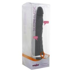 Vibrator s izraženim žilama, 20x3-4cm - Seven Creations Silicone Classic