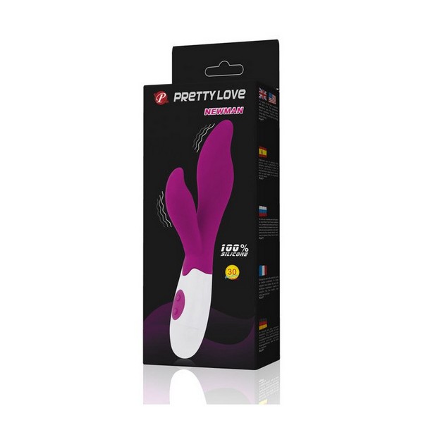 Vibrator za stimulaciju G-točke i klitorisa, 20 x 3,8cm - Pretty Love Newman