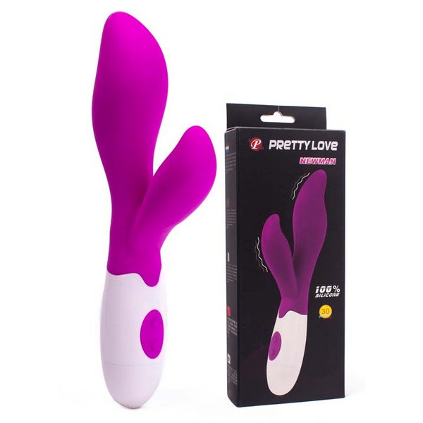 Vibrator za stimulaciju G-točke i klitorisa, 20 x 3,8cm - Pretty Love Newman