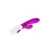 Vibrator za stimulaciju G-točke i klitorisa, 20,5 x 3,3cm - Pretty Love Alvis
