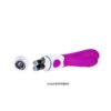 Vibrator for G-spot and clitoral stimulation, 20.5 x 3.3cm - Pretty Love Andre 7 Pretty Love Andre Vibrator