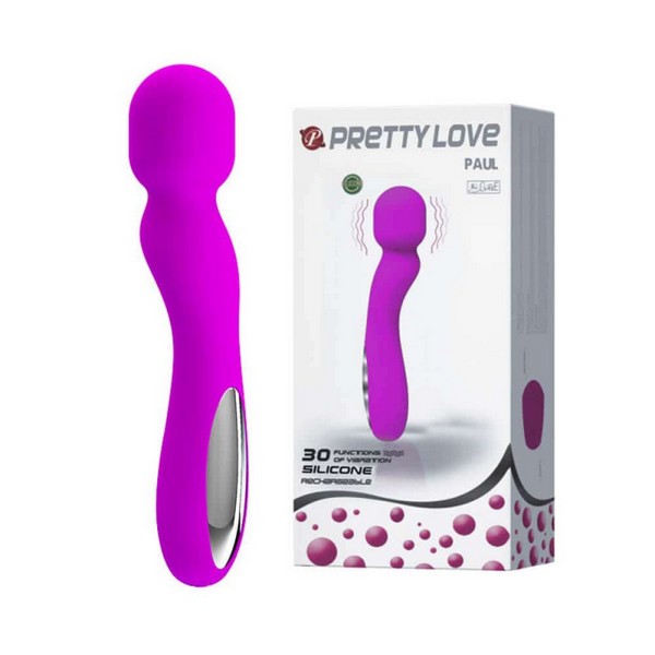 Vibrator silikonski, 17,3x3,2cm, USB punjenje - Pretty Love Paul