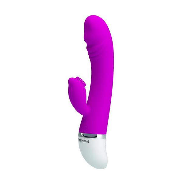 Vibrator sa stimulatorom klitorisa, 18,5x,3,5cm - Pretty Love David