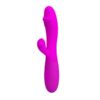 Vibrator with clitoral stimulator, 7.7" x 1.3" - Pretty Love Snappy 2 Vibrator with clitoral stimulator, 19.5 x 3.2cm - Pretty Love Snappy