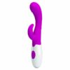 Vibrator sa stimulatorom klitorisa i G-točke, 20x3cm - Pretty Love Bruno