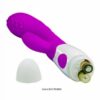 Vibrator sa stimulatorom klitorisa i G-točke, 20x3cm - Pretty Love Bruno