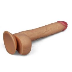 PVC dildo s testisima, 25,5 x 4,3cm - Legendary King-Sized