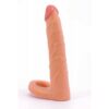 TPE dildo, 17,8 x 3cm, strap-on opcija - Ultra Soft Double 3 4 TPE dildo, 17,8 x 3cm, strap-on opcija - Ultra Soft Double 3