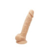 Silikonski dildo s testisima, 16 x 3cm - Real Love