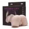 TPE masturbator + vibrator, butt with 2 holes, 15.5cm - Passion Lady 2 TPE masturbator + vibrator, butt with 2 holes, 15.5cm - Passion Lady