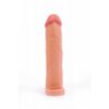 Navlaka za penis s vibratorom i prstenom za testise - Pleasure X-Tender #5
