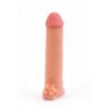 Navlaka za penis s vibratorom i prstenom za testise - Pleasure X-Tender #5