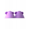 Pumpice za bradavice, s vibratorom i baterijama - Fantasy For Her