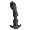 Analni stimulator s vibratorom, 15 x 3cm, USB punjenje - Pretty Love