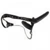 Strap-on dvostruki, 8,5cm i 15cm - Double Black Silicone 2 Strap-on dvostruki, 8,5cm i 15cm - Double Black Silicone