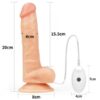 Ingen Vibrating Easy Strap-on Set 8"