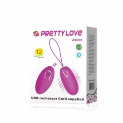Vibrator jaje silikonski, 7,8 x 3,7cm, USB punjenje - Pretty Love Joyce