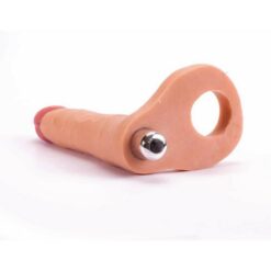 TPE vibrator s vibro metkom, 15,8 x 2,9 cm – Ultra Soft Double 2
