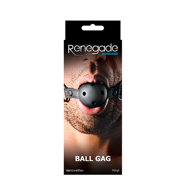 Renegade Bondage Ball Gag Black