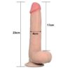Dildo Lovetoy Sliding Skin Dual Layer Dong 22,9 cm