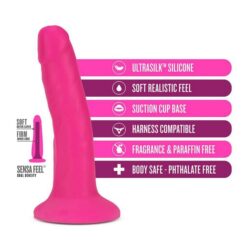 Dildo Neo Elite 13,9 cm Neon Pink