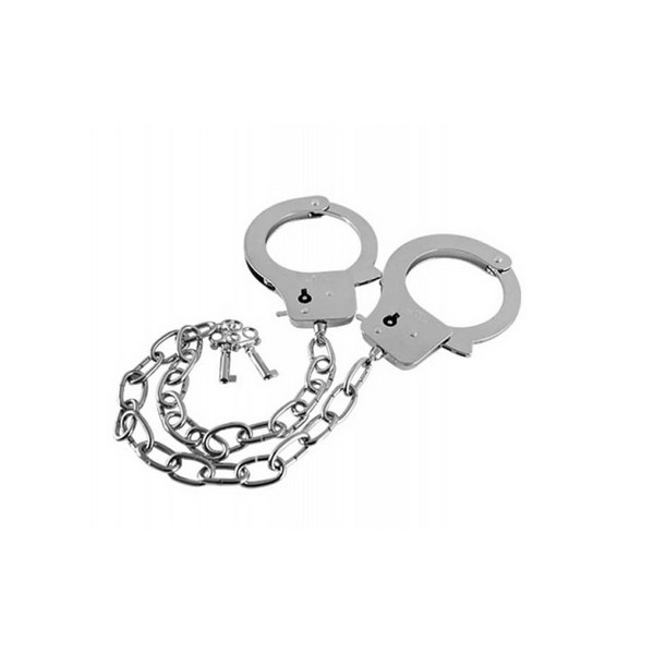 Lisice Guilty Pleasure Metal Handcuffs Long Chain