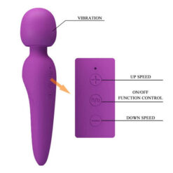 Wand Massager Pretty Love Meredith Purple