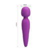 Wand Massager Pretty Love Meredith Purple