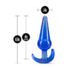 331509-4 B. Yours Large Anal Plug Blue