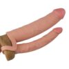 add-2-double-penis-sleeve2 Pleasure X-Tender Add 2" Double Penis Sleeve