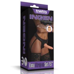 Lovetoy Easy Strap-on Set 19 cm