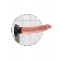 King Cock 18 cm Vibrating Cock Flesh