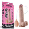 Soft Ejaculation Dildo With Ball 9” Flesh Lovetoy Cumming Softee