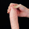 Soft Ejaculation Dildo with Ball 9” Flesh Lovetoy Cumming Softee