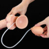 Soft Ejaculation Dildo with Ball 9” Flesh Lovetoy Cumming Softee