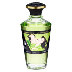 Masažno ulje s afrodizijakom i efektom zagrijavanja, 100ml - Shunga