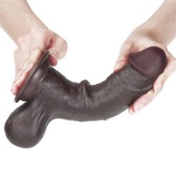 Dildo Sliding Skin Dual Layer Dong 19,5 cm