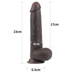 Dildo Lovetoy Sliding Skin Dual Layer Dong 22,9 cm