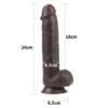 95-sliding-skin-dildo1 Dildo Sliding Skin Dual Layer Dong 24 cm